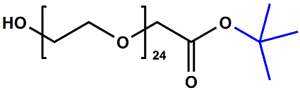 结构式: ho-peg24-ch2cootbu 商品型号 规格 价格 ps2-obc-24 250mg